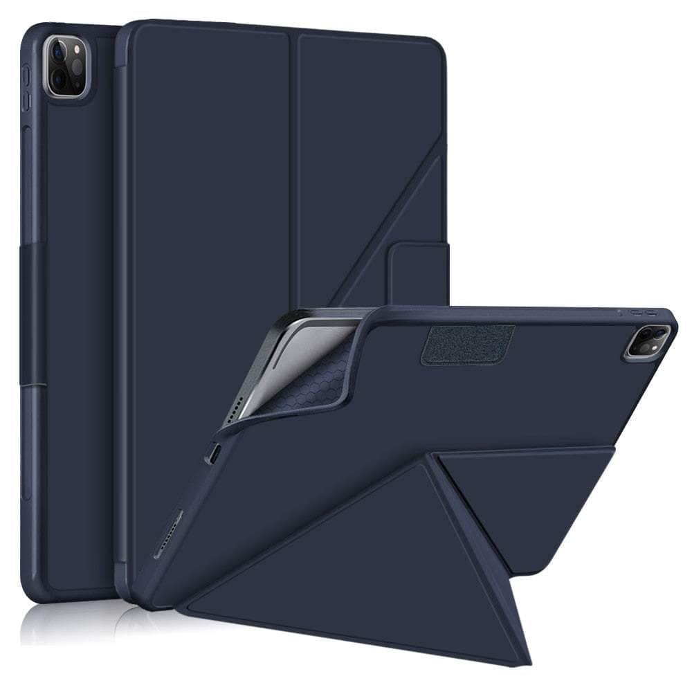 Casebuddy BXJG Darkblue / iPad Pro 11 Inch iPad Pro 11 2022 Tri-Fold Super Smart Case