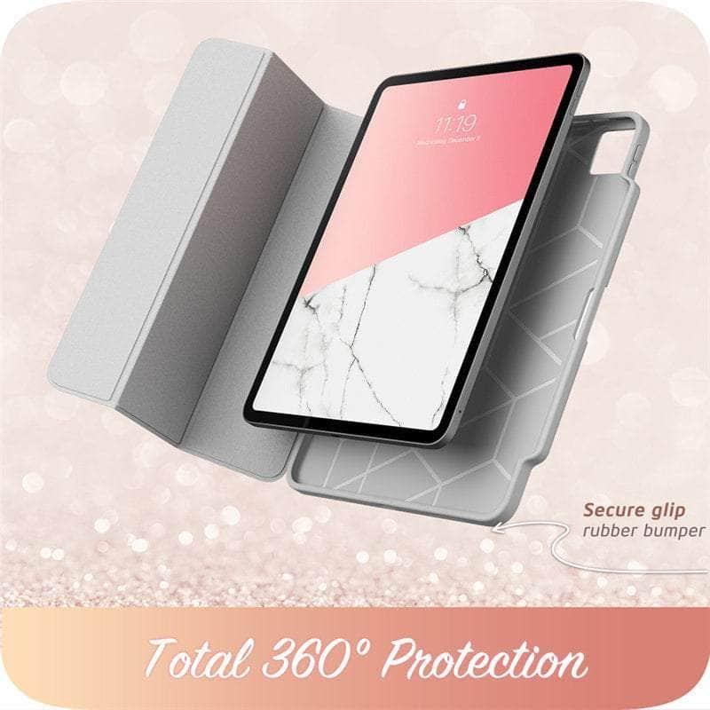 Casebuddy iPad Pro 12.9 2022 i-Blason Cosmo Full-Body Trifold Stand