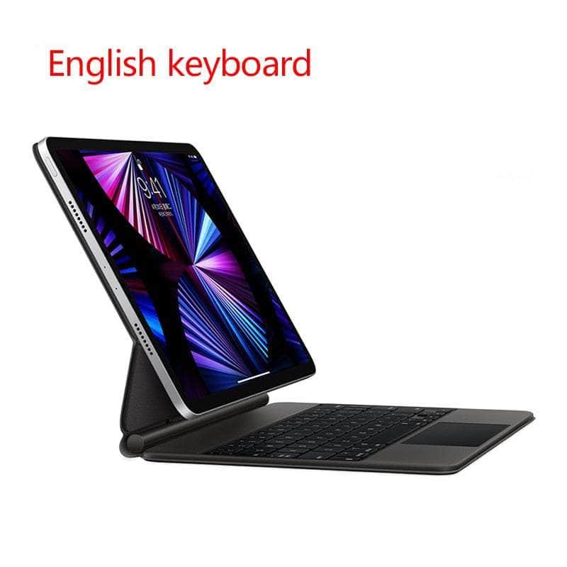 Casebuddy English / iPad Pro 12.9 2022 iPad Pro 12.9 2022 Magic Wireless Bluetooth Keyboard Case