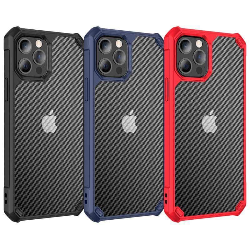 CaseBuddy Australia Casebuddy iPhone 13 Mini Airbag Carbon Fiber Shockproof Case