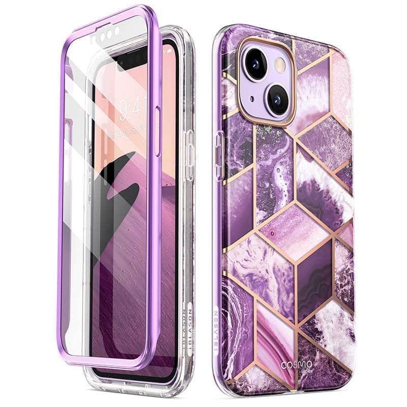 Casebuddy PC + TPU / Ameth iPhone 14 I-BLASON Cosmo Slim Full-Body Case