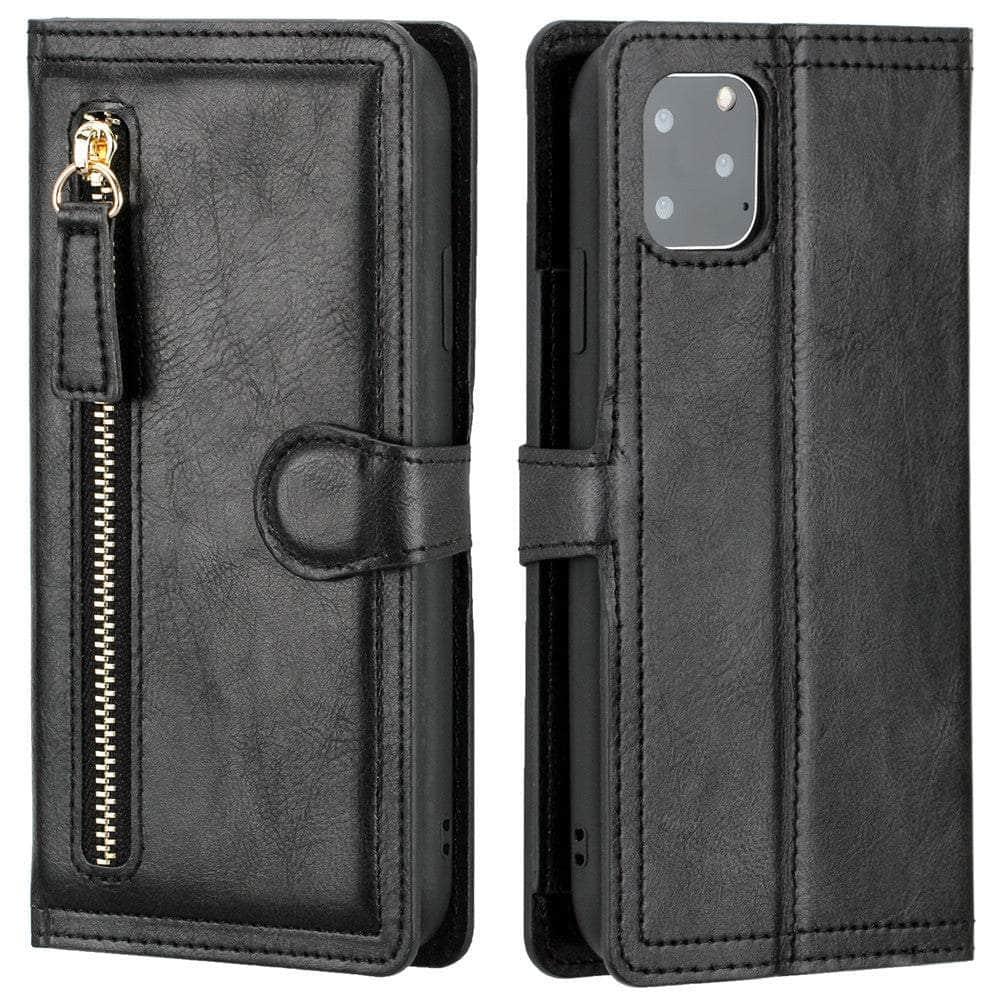 Casebuddy iPhone 14 Leather Wallet Book Case