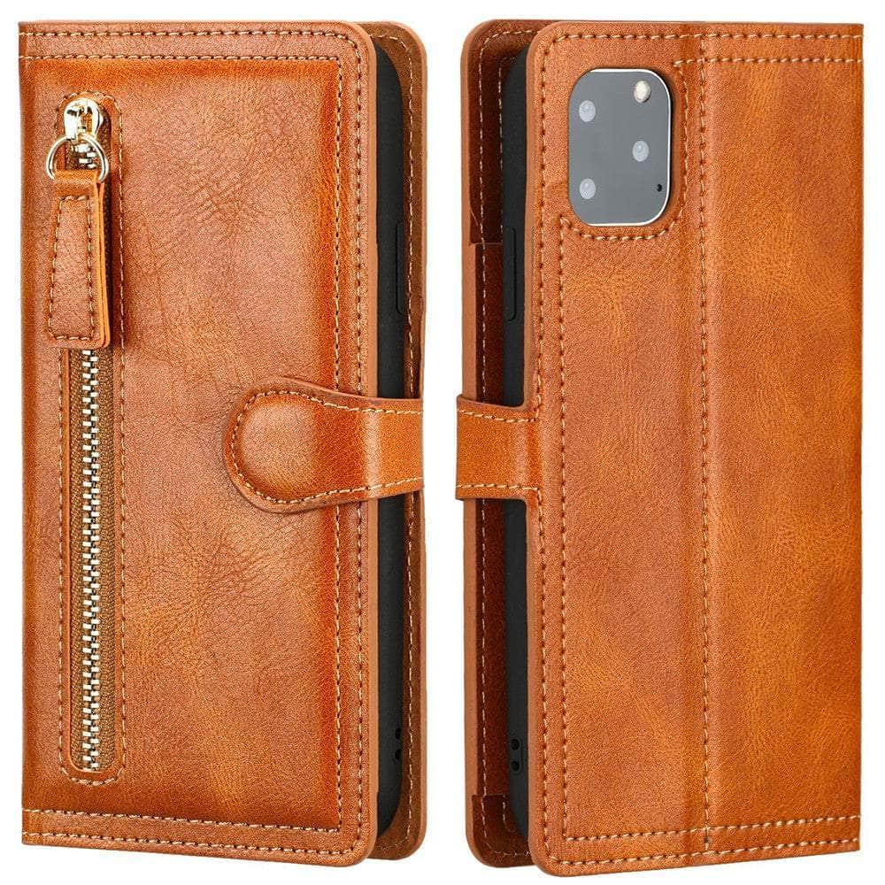 Casebuddy iPhone 14 Leather Wallet Book Case