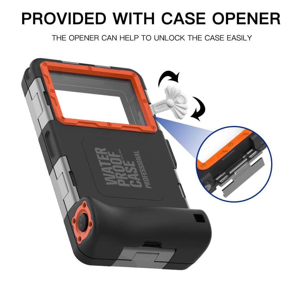 Casebuddy iPhone 14 Plus Professional Diving Waterproof Case