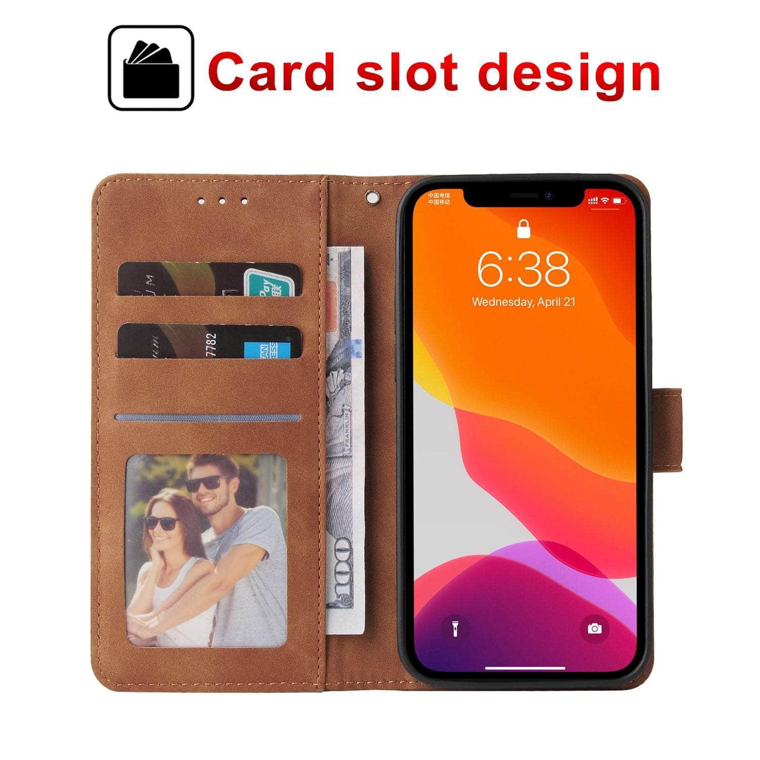 Casebuddy iPhone 14 Max Wallet Leather Case