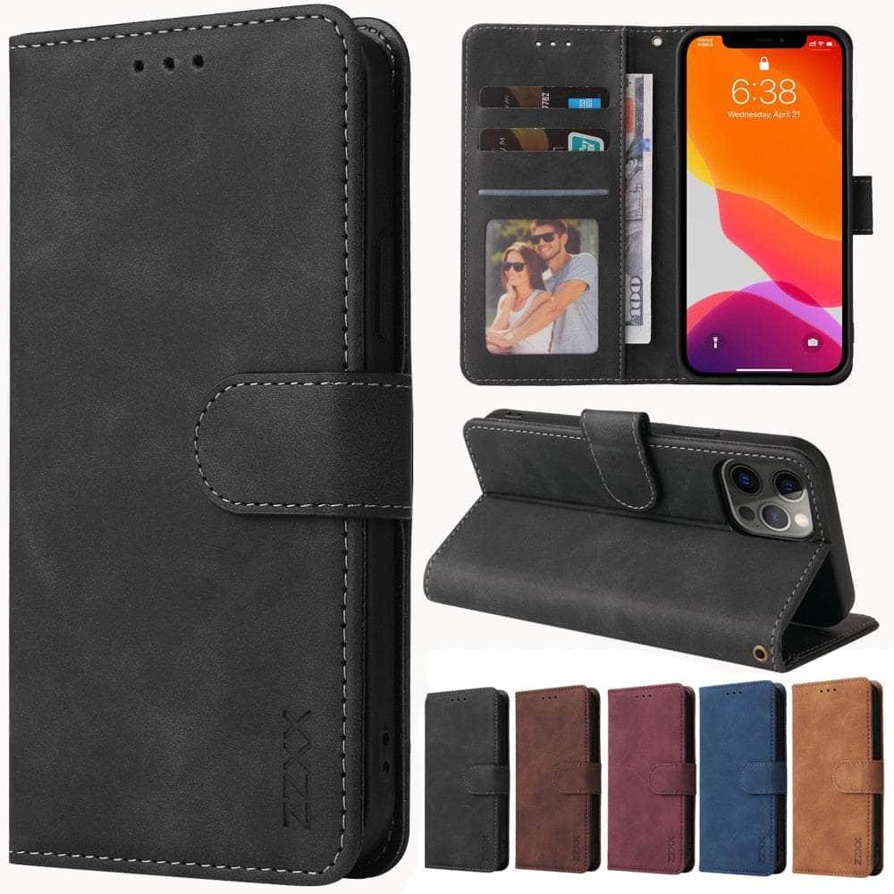 Casebuddy iPhone 14 Max Wallet Leather Case