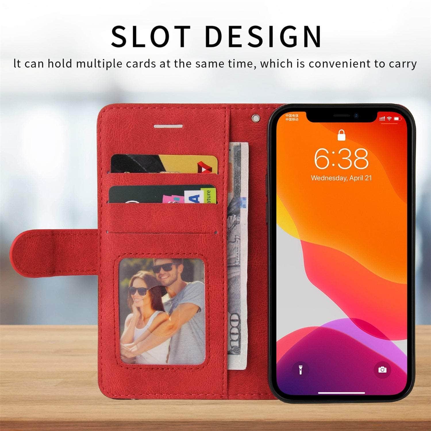 Casebuddy Luxury Pixel 6 Pro Leather Wallet Case