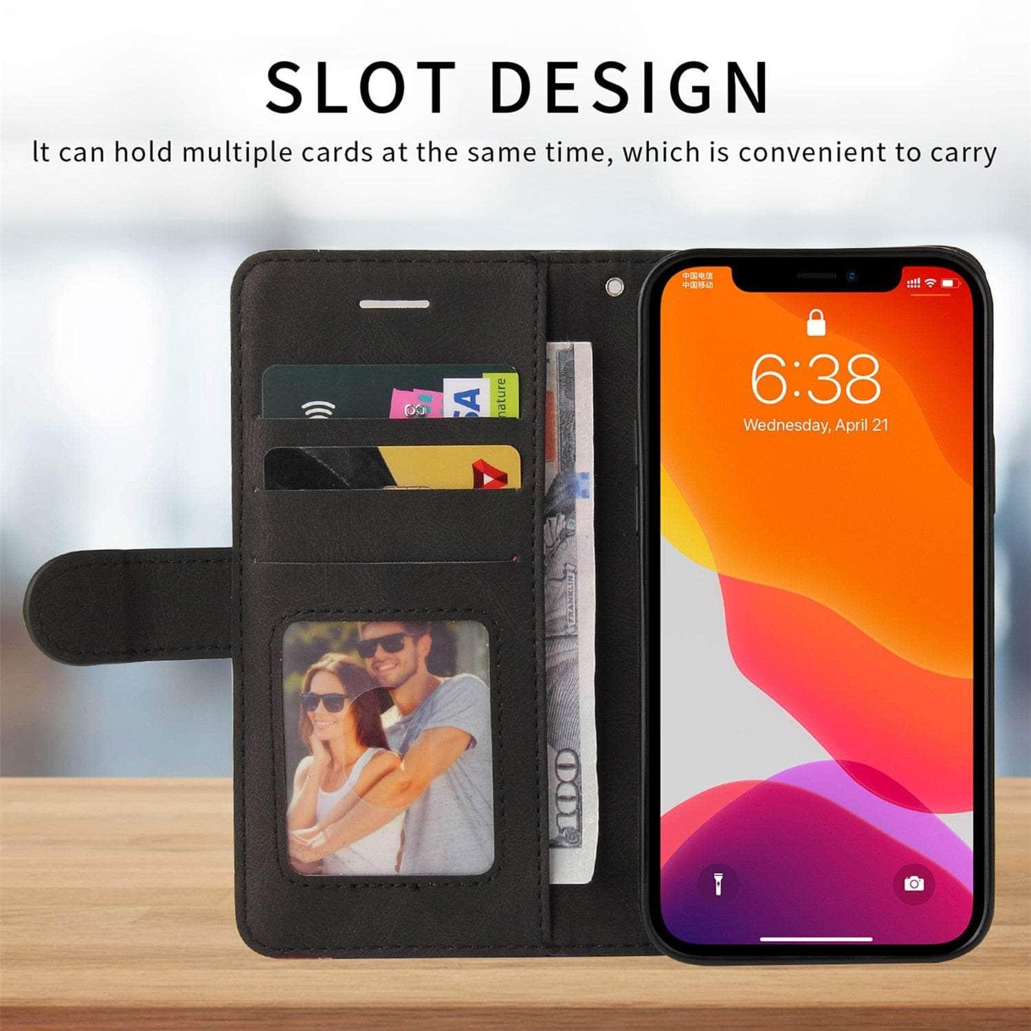 Casebuddy Luxury Pixel 6 Pro Leather Wallet Case