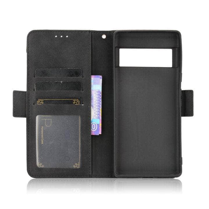 Casebuddy Pixel 6 Leather Card Slot Wallet