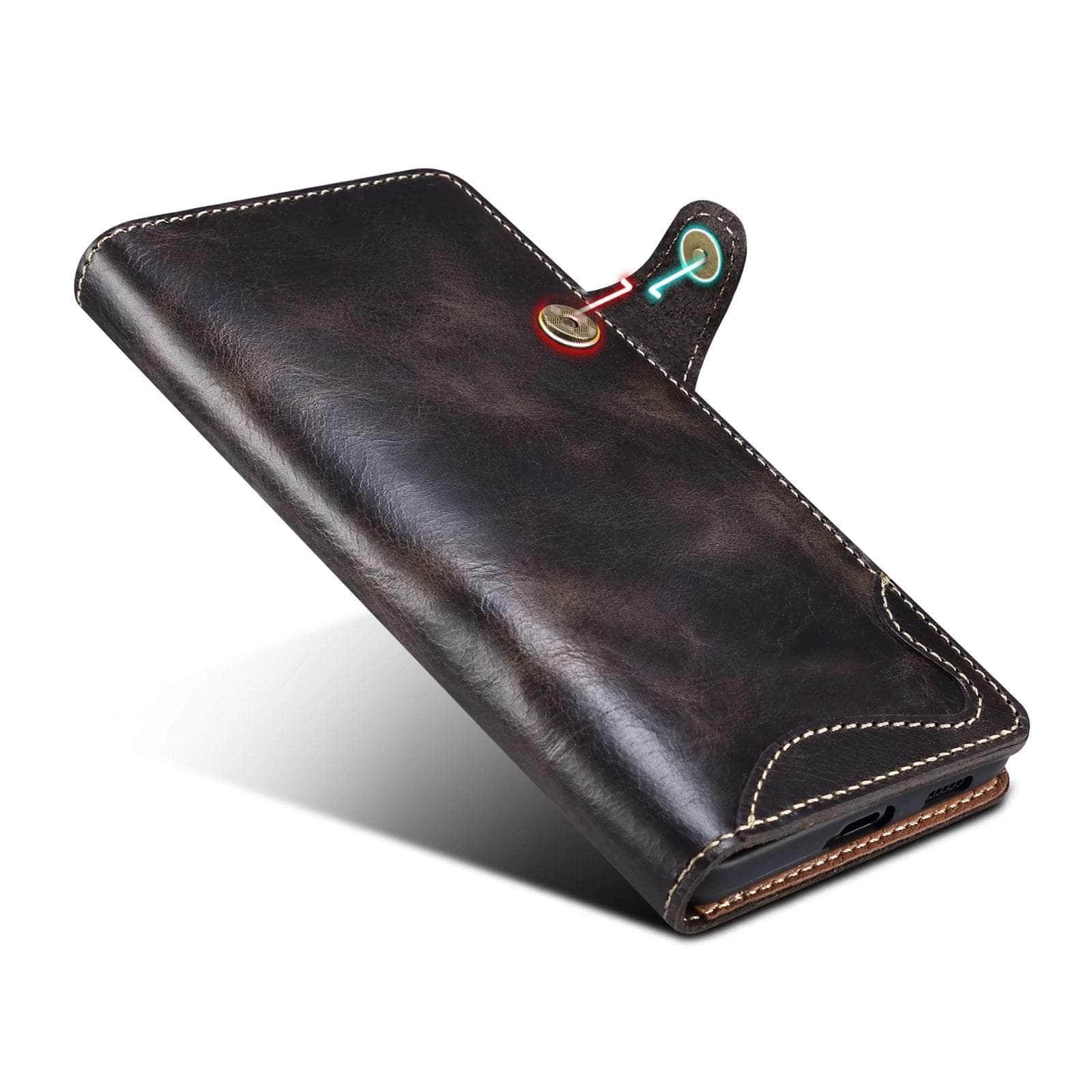 Casebuddy Real Cowhide Leather Galaxy S23 Case