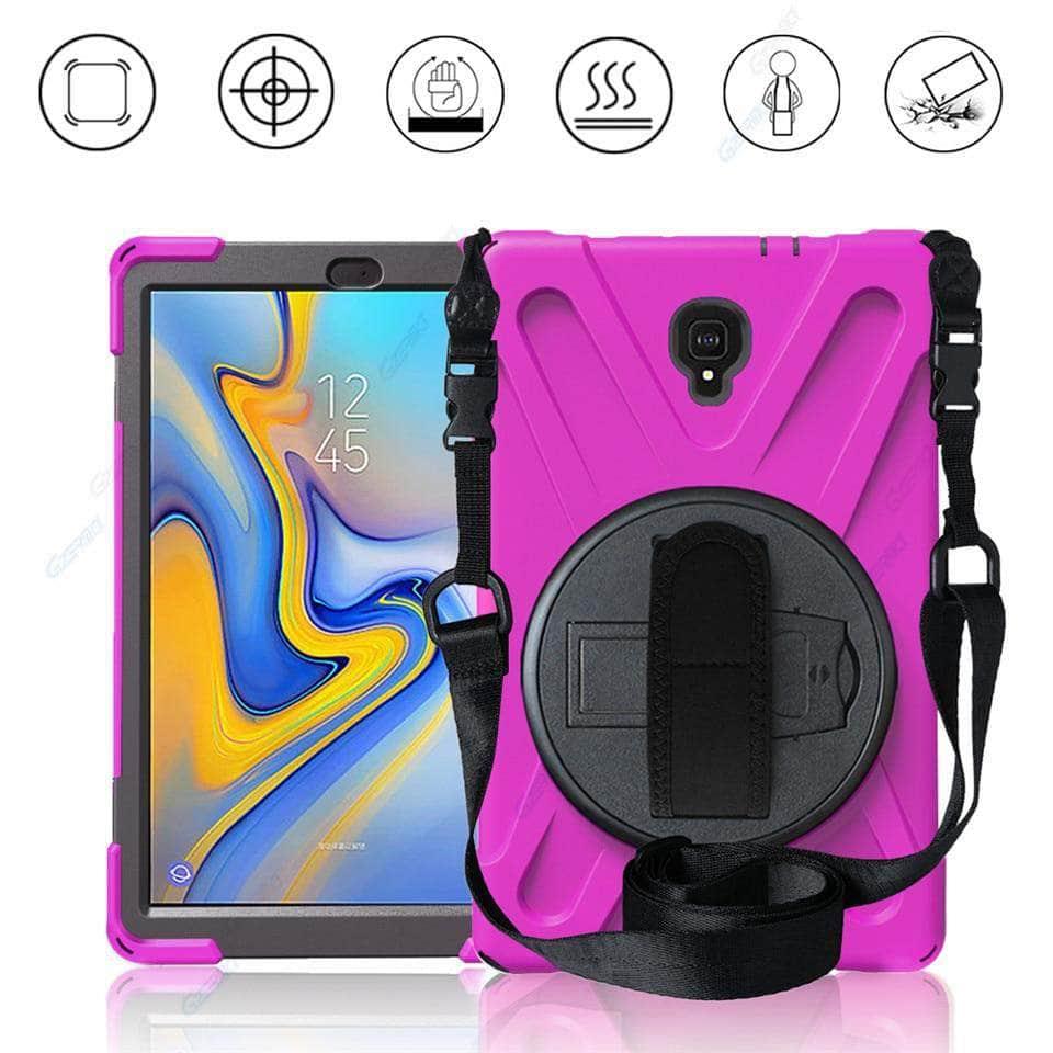 Rugged Silicone Armor Case Galaxy Tab A 10.5 2018 T590 T595 - CaseBuddy