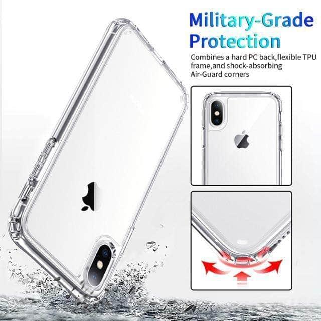 CaseBuddy Australia Casebuddy Shockproof Clear Transparent Silicone iPhone 13 Pro Case