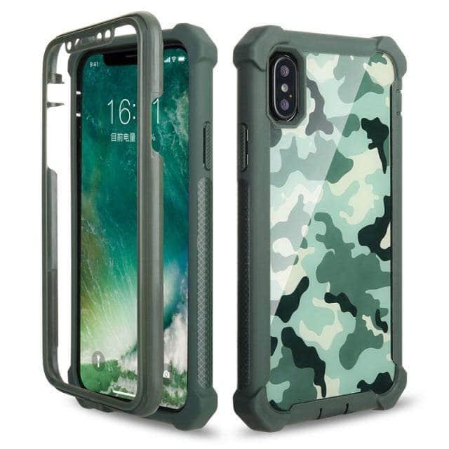 CaseBuddy Australia Casebuddy For iPhone 13 mini / ArmyGreen Phone Case Soft Silicone iPhone 13 Shockproof Bumper