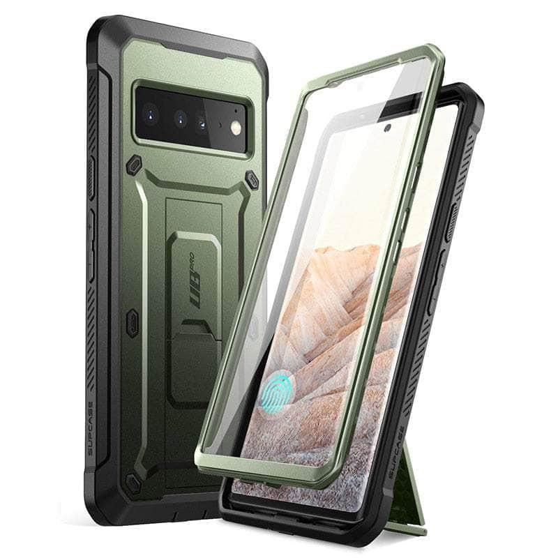 Casebuddy Guldan / PC + TPU SUPCASE Google Pixel 6 Pro UB Pro Full-Body Rugged Holster Case