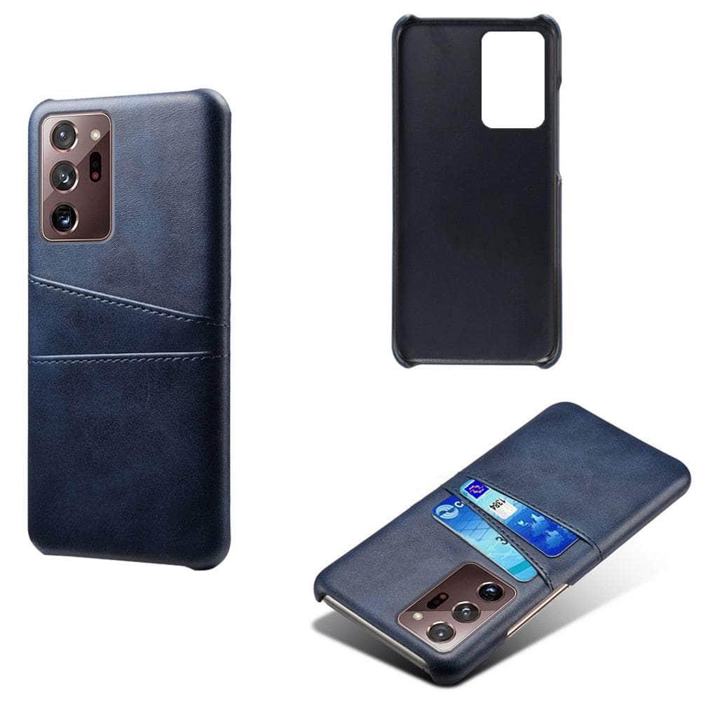 Casebuddy Navy / S23 Plus Vegan Leather Galaxy S23 Plus Card Holder