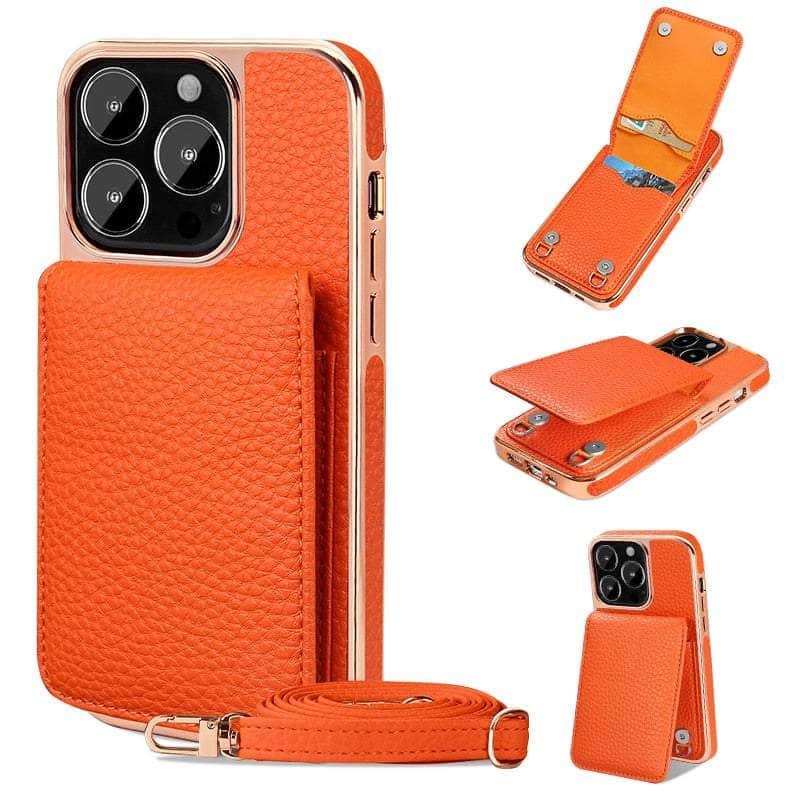 Casebuddy Vietao Luxury Leather Wallet iPhone 14 Plus Cover